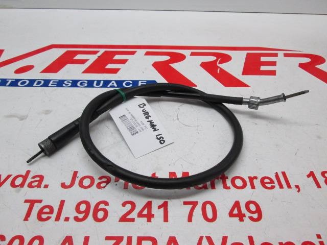 CABLE CUENTA KM de repuesto de una moto SUZUKI BURGMAN 150 2003