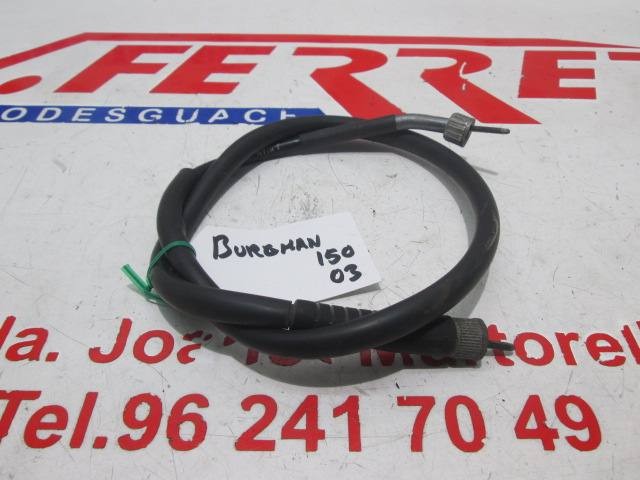 CABLE REENVIO CUENTA KM de repuesto de una moto SUZUKI BURGMAN 150 UH 150 2003