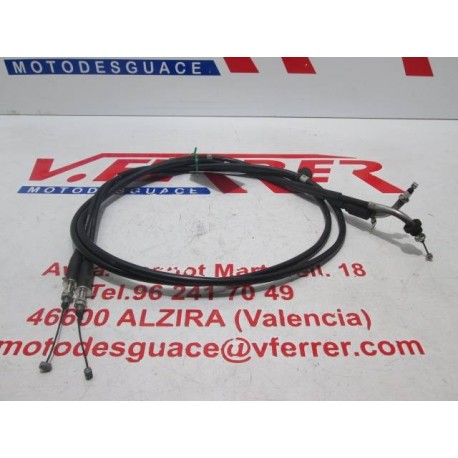 CABLES ACELERADOR de repuesto de una moto SUZUKI BURGMAN 125 2007 con 38781 km.