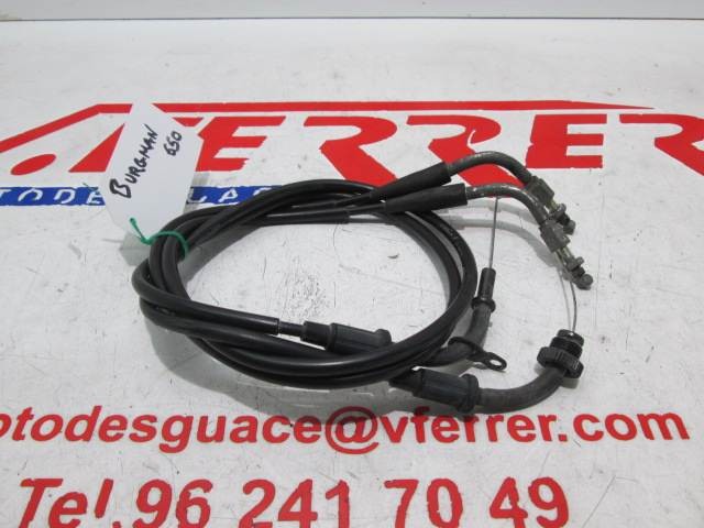 CABLES ACELERADOR de repuesto de una moto SUZUKI BURGMAN 650 ABS 2006