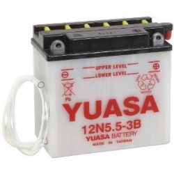 YUASA 12V 5.5Ah 12N5.5-3B