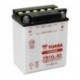 Battery for scooter or moped model brand YUASA 12V 14Ah YB14L-B2.