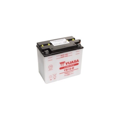 Battery for scooter or moped brand YUASA Model YB16-Bde 12v 19Ah.