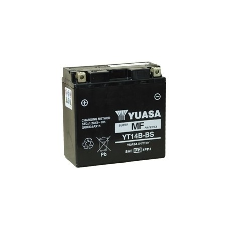 Batería Moto Yuasa YT14B-BS 12V- 12Ah