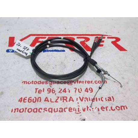 Cables acelerador de repuesto de una moto Suzuki BURGMAN 125 del año 2013