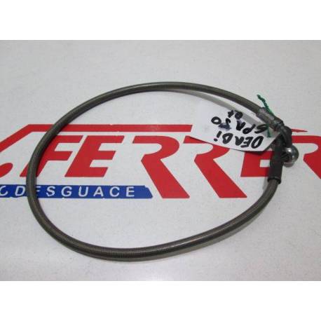 Motorcycle Derbi GPR 50 White 2007 Rear Brake Line Replacement white