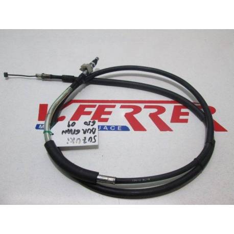 Cable freno mano de repuesto de una moto Suzuki Burgman 650 del año 2009