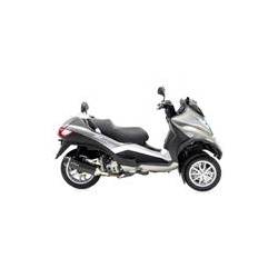 Leovince Exhaust Piaggio MP3 400 I.E 2007-2012 / MP3 500 2011-2015 Nero Evo II