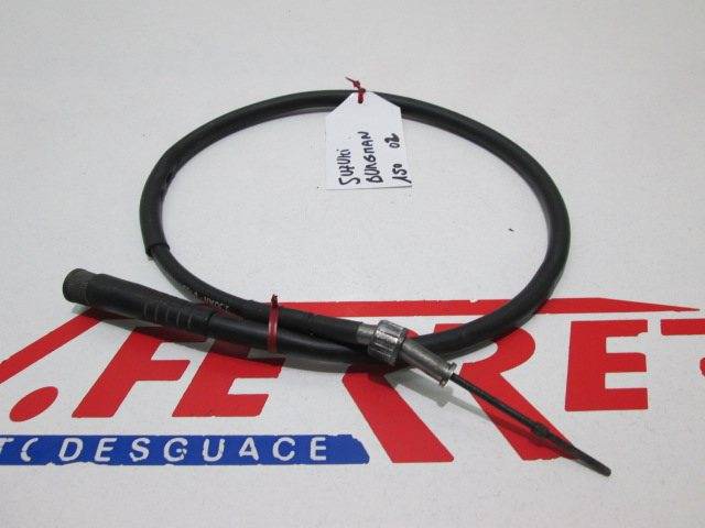 Cable km de repuesto de una moto Suzuki Burgman 150 azul del año 2002