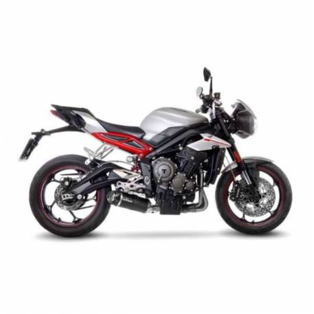 Escape Leovince TRIUMPH STREET TRIPLE 765 S/SA2/R/R LRH/RS (17-19) Lv One Evo Carbono 14289E