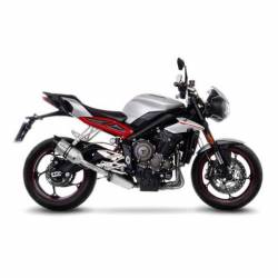 Exhaust Leovince TRIUMPH STREET TRIPLE 765 S/SA2/R/R LRH/RS (17-19) Lv Pro Steel 14286E