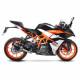 Escape Leovince KTM DUKE 390 (17-19) Lv Pro Carbono 14184E