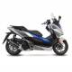 Escape Leovince HONDA FORZA 125/NSS 125/ABS (17-19) Nero 14052