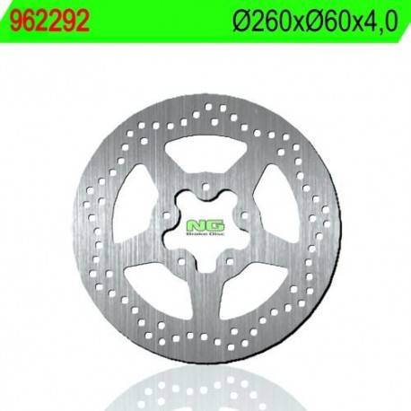 FRONT BRAKE DISC NG MEASURES 260 X 60 X 4