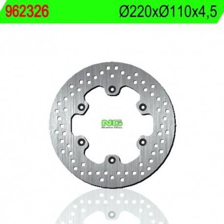 REAR BRAKE DISC NG MEASURES 220 X 110 X 4.5