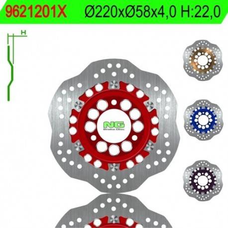 WAVE BRAKE DISK NG MEASURES 220 X 58 X 4