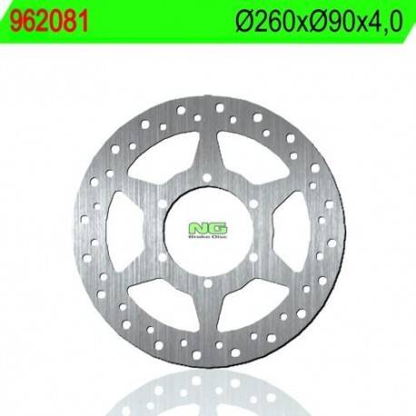 BRAKE DISC NG MEASURES 260 X 90 X 4