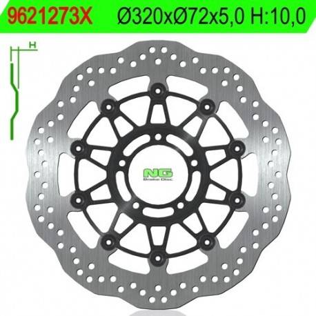 WAVE BRAKE DISK NG MEASURES 320 X 72 X 5