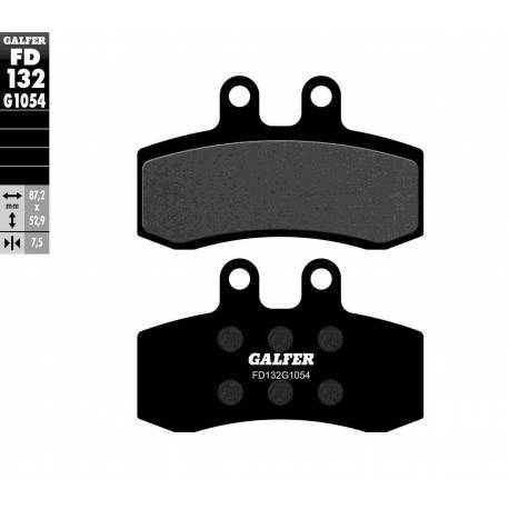 BRAKE PAD SET GALFER FD132-G1054