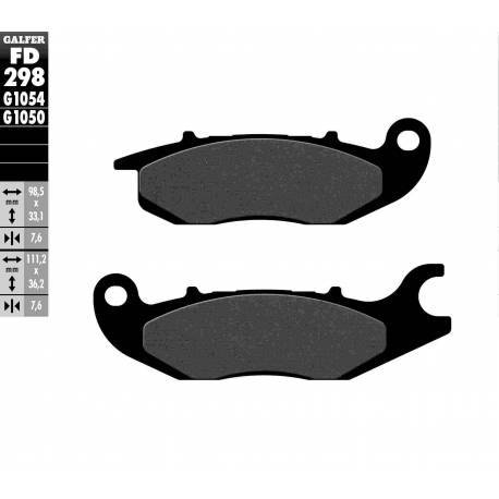 BRAKE PAD SET GALFER FD298-G1054