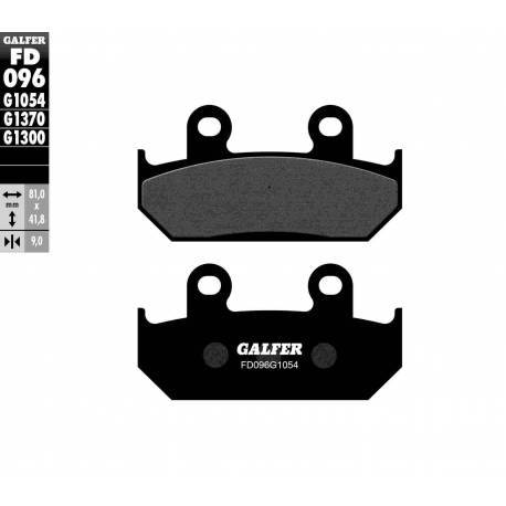 BRAKE PAD SET GALFER FD096-G1054