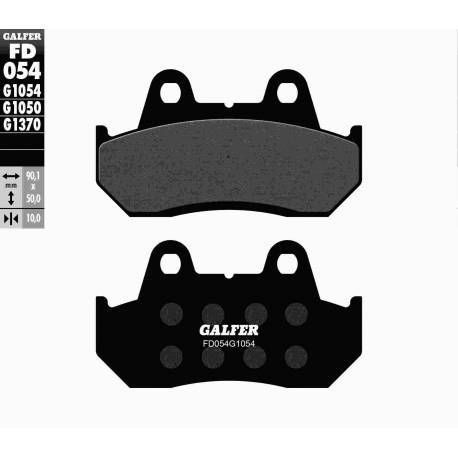 BRAKE PAD SET GALFER FD054-G1054