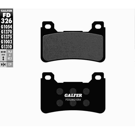 BRAKE PAD SET GALFER FD326-G1054