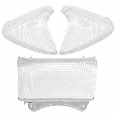 Transparent rear glass set T-MAX 500 9851