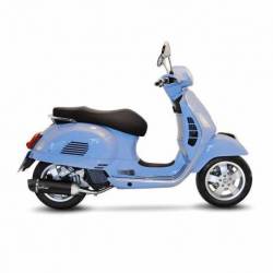 Escape Leovince Nero Piaggio Vespa GTS 125 Inoxidable homologado 14069K