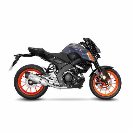 Exhaust Leovince Yamaha MT-125 Stainless steal approved 14365E