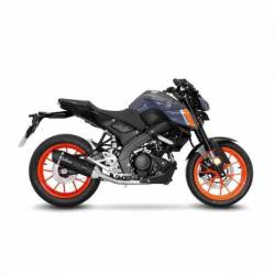 Escape Leovince Yamaha MT-125 Inoxidable Black Edition 14365EB