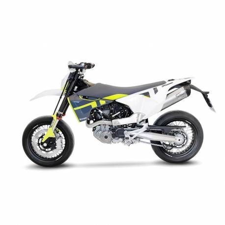 Exhaust Leovince Lv One Evo Husqvarna 701 Supermoto stainless steal 14367EK