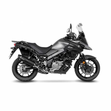 Exhaust Leovince Suzuki V-Strom 650/XT stainless steal Black Edition 14377EB