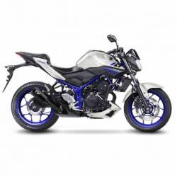 Escape Leovince Lv-10 Yamaha MT-25/MT-03 Full Black 15212FB