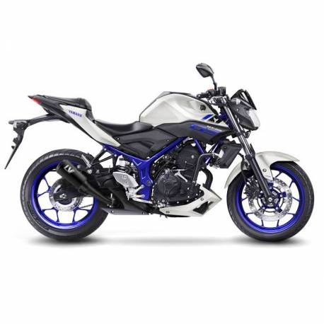 Escape Leovince Lv-10 Yamaha MT-25/MT-03 Full Black 15212FB