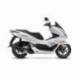 Escape Leovince Nero Honda PCX 125 Acero Inoxidable 14081