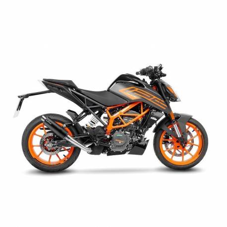 Exhaust Leovince GP Corsa Matte KTM Duke 125/390 carbon 3399