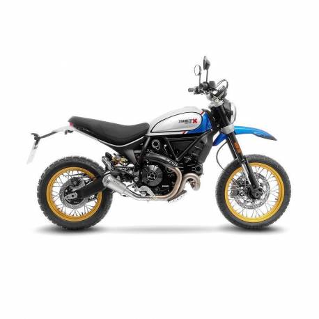 Exhaust Leovince Lv-10 Ducati Scrambler 800 Desert Sled stainless steal 15254